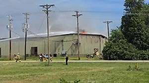 Lee's Summit Fire Department battles multi-hour blaze at Newco Manufacturing building