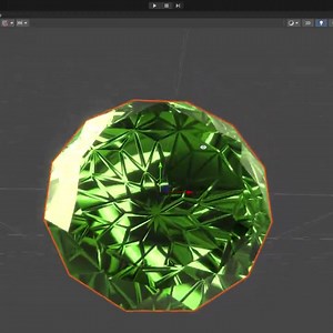 11K views · 332 reactions | Take a look at this stunning real-time gemstone mobile game asset created in Unity by Fabrizio Espindola, the author of The Unity Shaders Bible. See more: https://80.lv/articles/beautiful-real-time-faceted-gemstone-in-unity/ | 80 Level | Facebook