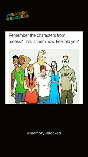 Recess characters now 🤣#memoryunlocked #nostalgix #nostalgia #nostalgic #trend #90skids #2000s