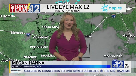 5 AM Monday Weather Update