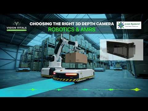 How to Choose a Reliable 3D iToF Depth Camera for Robotics & AMRs | Vision Vitals Podcast