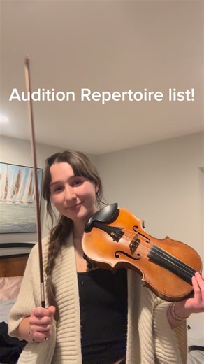 Maria Jojatu on Instagram: "I took a wee little break for the holidays after a crazy semester, and totally didn't conceptualize how much music I have to prepare for auditions.... please share tips on how to balance all this because I'm #freakingout #violin #auditions #practice #masters"