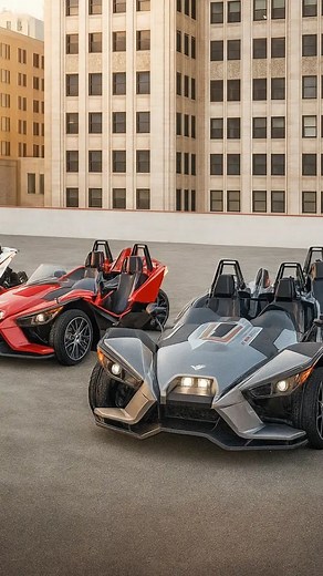 2.4K views · 37 reactions | Polaris Slingshot 3-wheel roadster with 2.4L inline-4 engine, unique style and thrilling performance. #ThreeWheeler #Roadster #polarisslingshot #slingshot | 필할핥할핣핔핪핔핝핖 핔핣핦핚핤핖핣 | Facebook