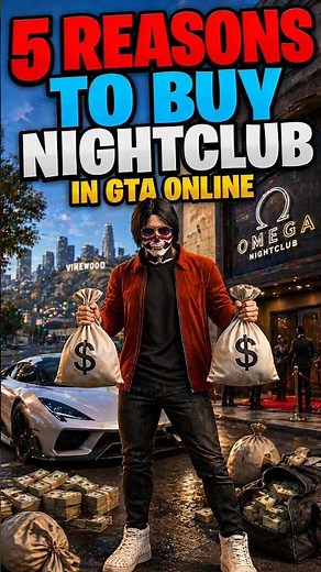 5 Reason Why you should buy the Nightclub #Gtaonline #gta5