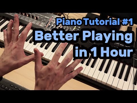 Piano Lesson #1: Learn This First: Finger Technique Basics!