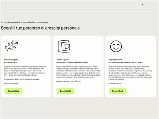 Interactive Cards UI