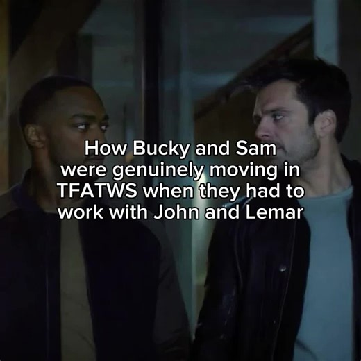 #TFATWS their one-sided beef will never not be funny to me. Marvel why was this only 6 episodes?? #sebastianstan #anthonymackie #buckybarnes #samwilson