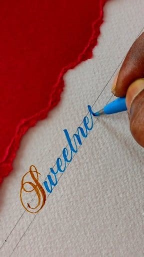 Brush pen calligraphy #calligraphy #art #brushpen #reelsfbシ #penmanship #lettering | Babu Calligraphy