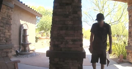 Ring doorbell video shows UPS driver collapse in extreme Arizona heat
