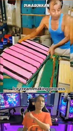 ice cream making process #tutorial #shorts