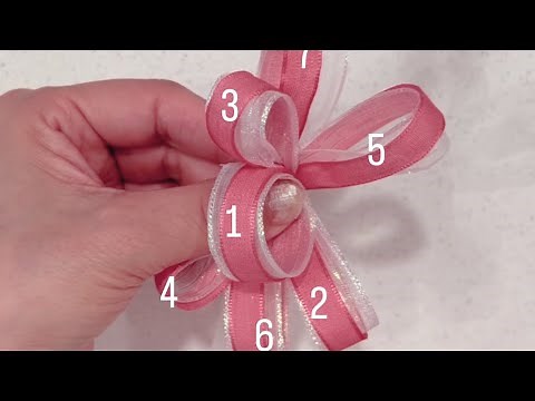 STEP BY STEP CORSAGE RIBBON TUTORIAL