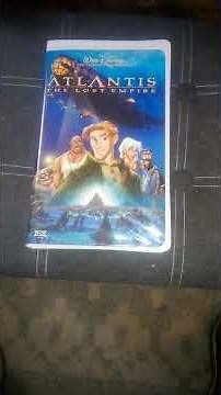 2001 VHS clamshell Atlantis The Lost Empire Disney movie!#atlantis #disney #2001 #vhstape #clamshell