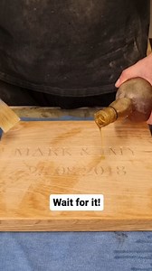 68 reactions | How to apply Boiled linseed oil like a perv. #woodworking | Karlpopewoodcraft | Facebook