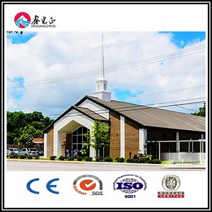 [Hot Item] Customized Steel Prefab Church Building Prefaricated House Building