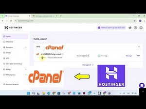 How To Open Cpanel In Hostinger Cpanel Login | Hostinger Cpanel
