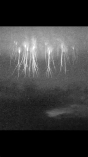 Lightning Sprites or Supernatural Beings? #supernatural #highspeedvideo #slowmotion