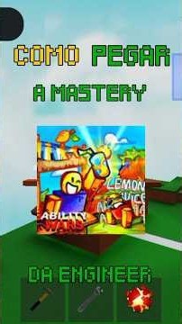 COMO PEGAR a MASTERY da ENGINEER no ABILITY WARS! #roblox #abilitywars #tutorial