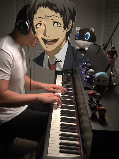 🃏🤡 (Who's There? そこにいるのは誰? - Persona 4 Piano Cover) #p4 #persona4 #adachi #gamingmemes #pianocover