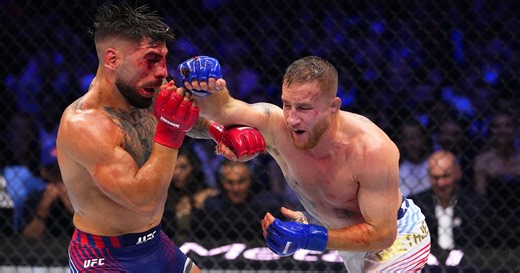 Resumen Topuria-Gaethje: El 'Matador' cede su corona en una noche de pesadilla en la Casa Blanca