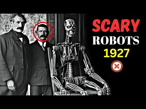 These Vintage Robots Are More Disturbing Than Modern Ones