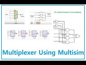 Multiplexer Using Multisim