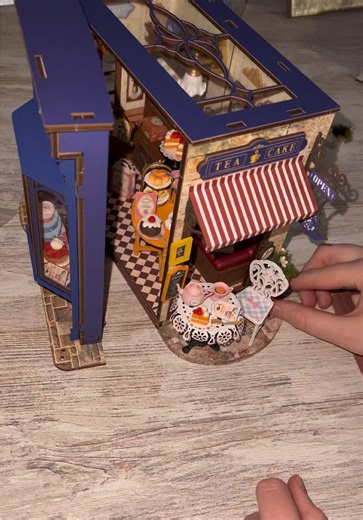 DIY miniature house #fyp #diy #miniature #house #finish