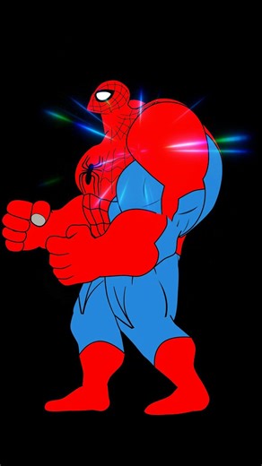 Transformation Spiderman vs Pennywise #spiderman #pennywise #animation