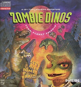 Zombie Dinos from Planet Zeltoid (1992) - MobyGames