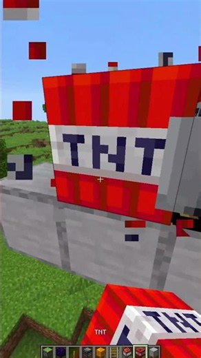 Minecraft TNT launcher blaster #minecraft