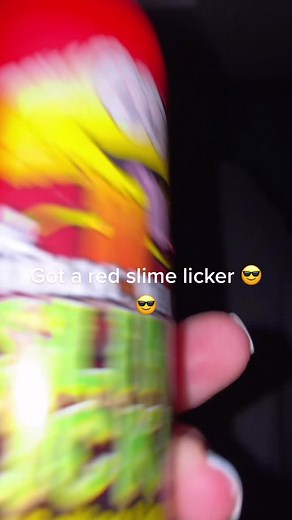 Tasty Red Popsicle Flavored Slime Licker