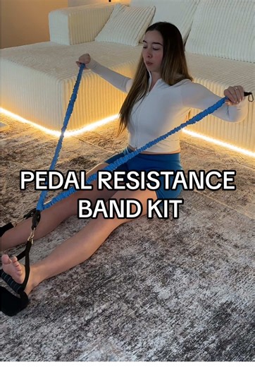 Effective Full Body Home Workout Tool: Pedal Resistance Bands