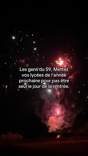 Les gens du 59 : mettez votre lycée pour la rentrée