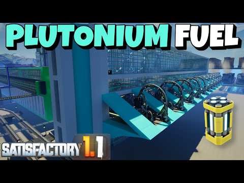 Turning Nuclear Waste Into Plutonium Fuel in Satisfactory!