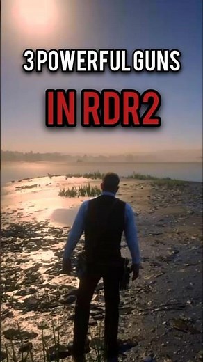 3 Strongest Guns in RDR2 💥 #rdr2 #reddeadredemtion2 #gaming