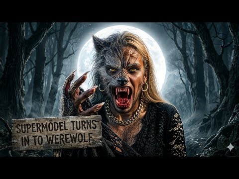 Supermodel Turns Into a Werewolf Under the Full Moon | Terrifying Transformation