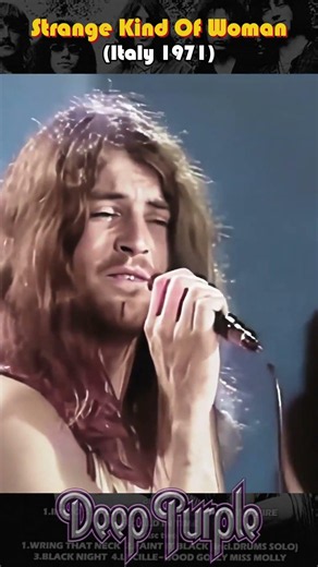 Deep Purple - Strange Kind Of Woman (Italy 1971) #deeppurple #ritchieblackmore #rock #classicrock