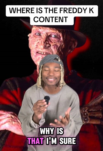 Where is all the Freddy Krueger content at? #horror #horrotok #freddykrueger #nightmareonelmstreet #horrormovie