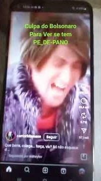 Porta mala safado escondendo Pé de pano