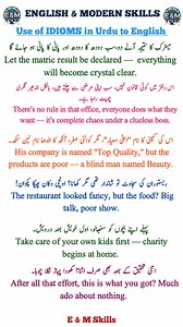 70K views · 549 reactions | English Grammar IDIOMS in English...