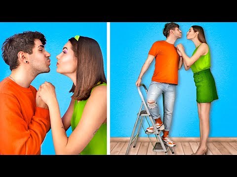 Tall vs Short / My Boyfriend is Shorter Than Me