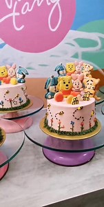 1.7K views · 25 reactions | Happy Day!!!!  Winnie the Pooh and friends macarons cake made by lovely students. Awesome right! Check out upcoming courses: https://nanatang.com/events/category/studio-workshops/ | Nanatang : bake house and studio | Facebook