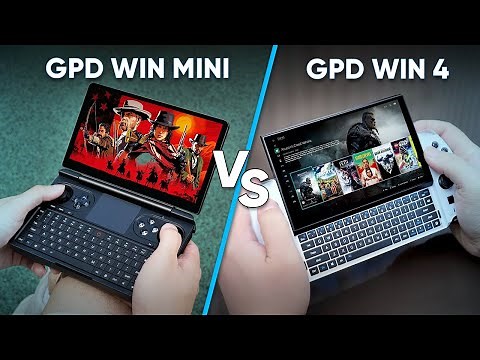 GPD Win Mini Vs GPD Win 4 | Pocket Sized Powerhouses!