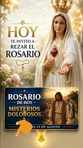 🌹El Santo Rosario de hoy 🌹 #santorosario #rosariocorto