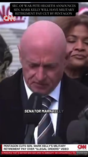 Pentagon Cuts Military Retirement Pay for Senator Kelly