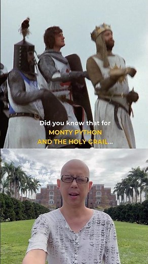 Did you know that for MONTY PYTHON AND THE HOLY GRAIL...