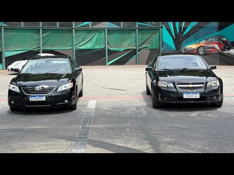 OMEGA 3.6 V6 2011 292 CV VS CAMRY 3.5 V6 284 CV - AMBOS 100 % ORIGINAIS, EXCLUSIVO!