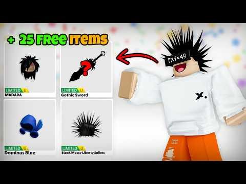 GET + 25 FREE ROBLOX ITEMS RIGHT NOW !🥳(2026 GUIDE)