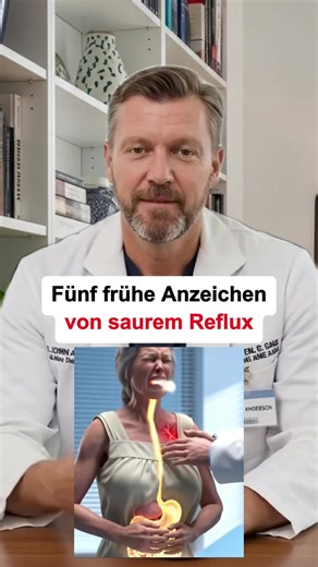 Fünf frühe Anzeichen von saurem Reflux #deutschland #germany #Gesundheit #Gesundheitstipps #gesund