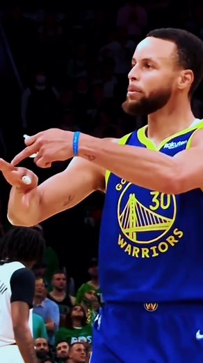 Steph Curry 4 Rings Celebration at NBA Finals