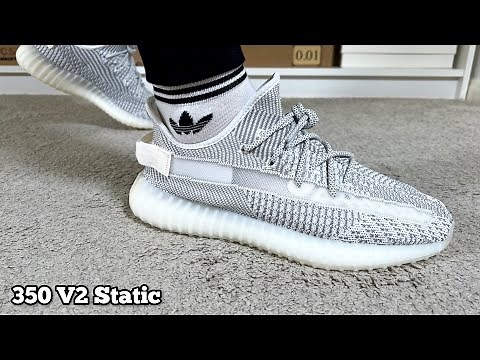 Yeezy 350 V2 Static Review& On foot